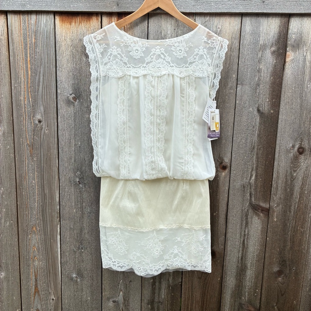 Vintage Jessica McClintock lace dress nwt sz 10 small medium